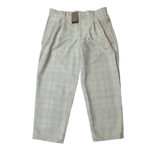 Nike Other - Nike Golf Pants Men 40x32 White Plaid NWT Re-Mastered Loose Fit DH1288-133
